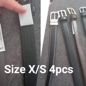 kids belts size X/S 4pcs